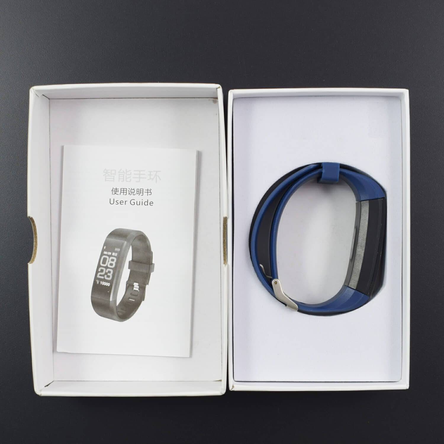 CY115 Smart Wristband for iOS Android Pedometer Heart Rate Blood Pressure Monitor Smart Bracelet Fitness Tracker - RS1995 - REES52