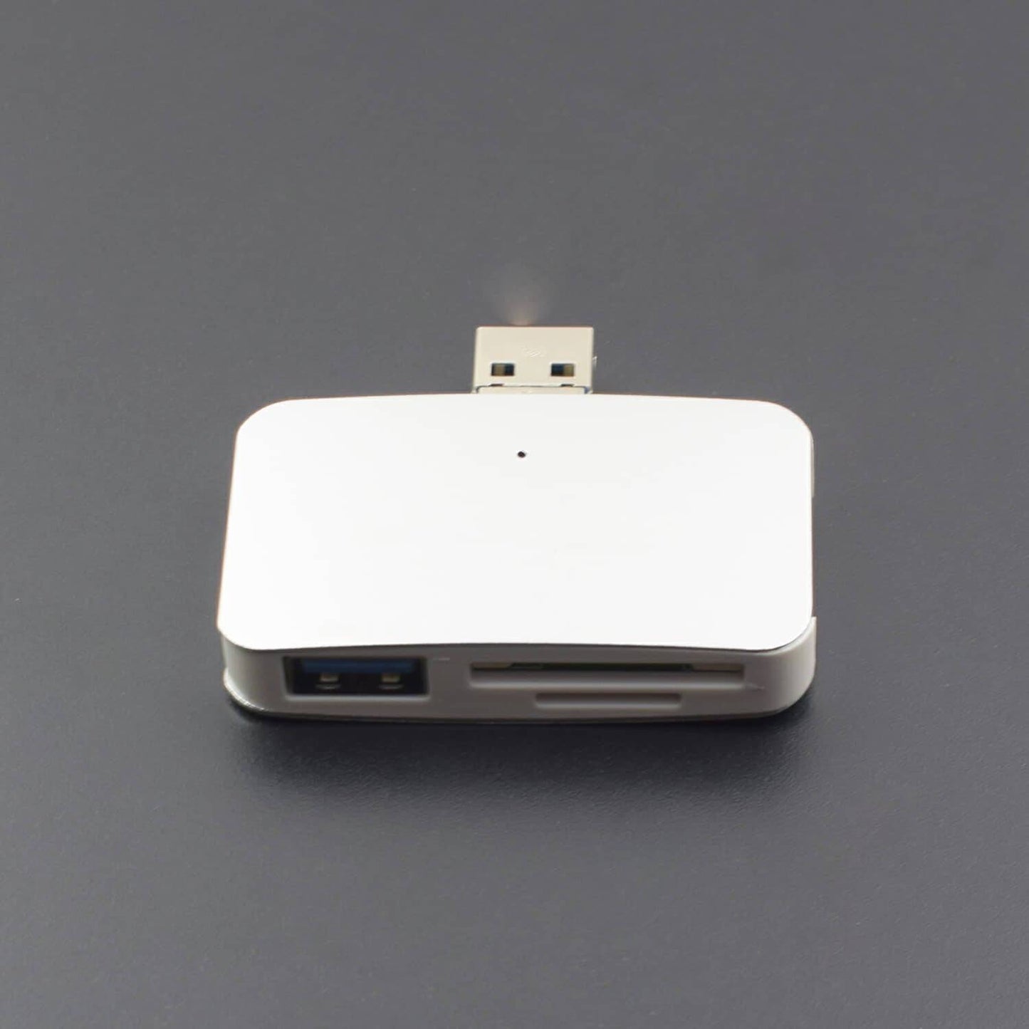 Aluminum Super High Speed USB 3.0/Micro USB Hub Card Reader Combo for SD/TF Card with OTG Function Adapter-RS2001 - REES52