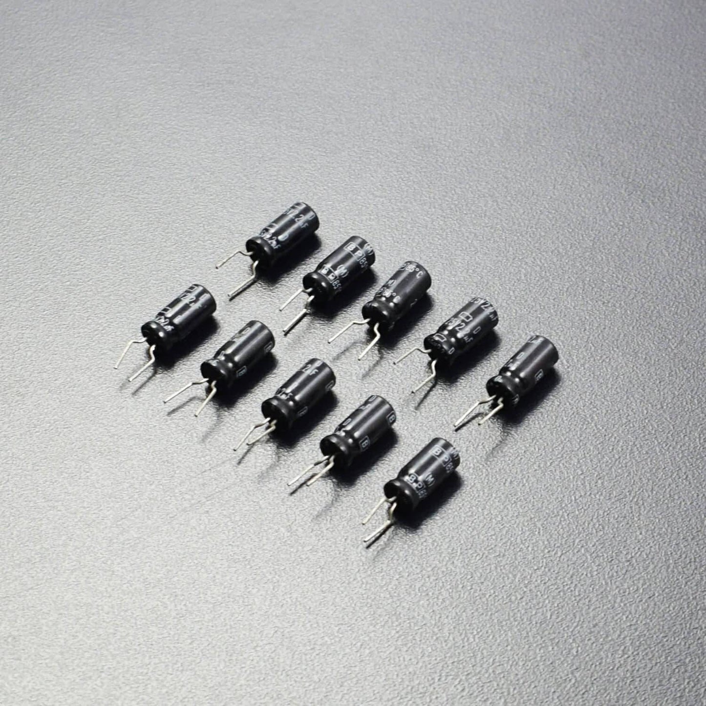 2.2uF 25V 85C Radial Electrolytic Capacitors - Pack of 5 - RS2128 - REES52