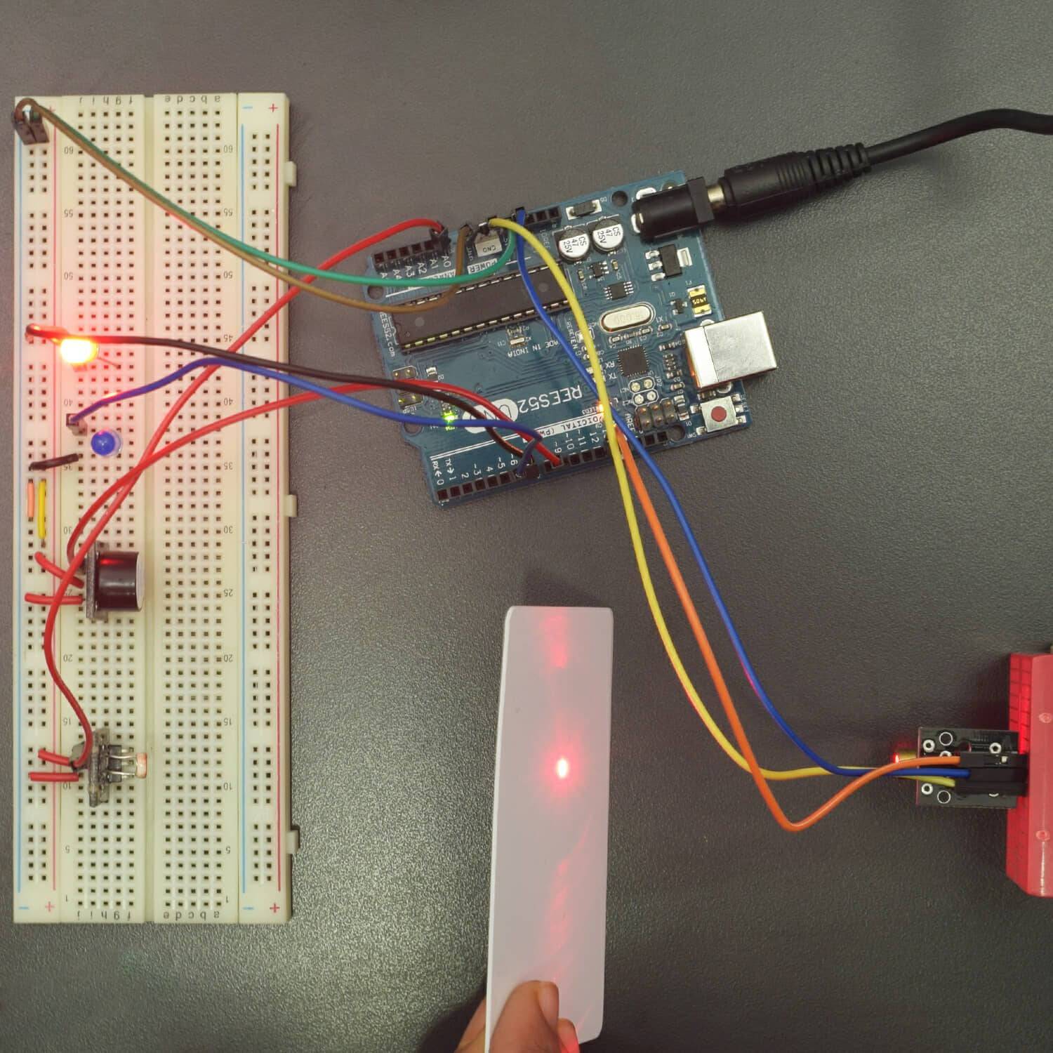 Make a Security System using Laser and LDR Module - KT616 - REES52