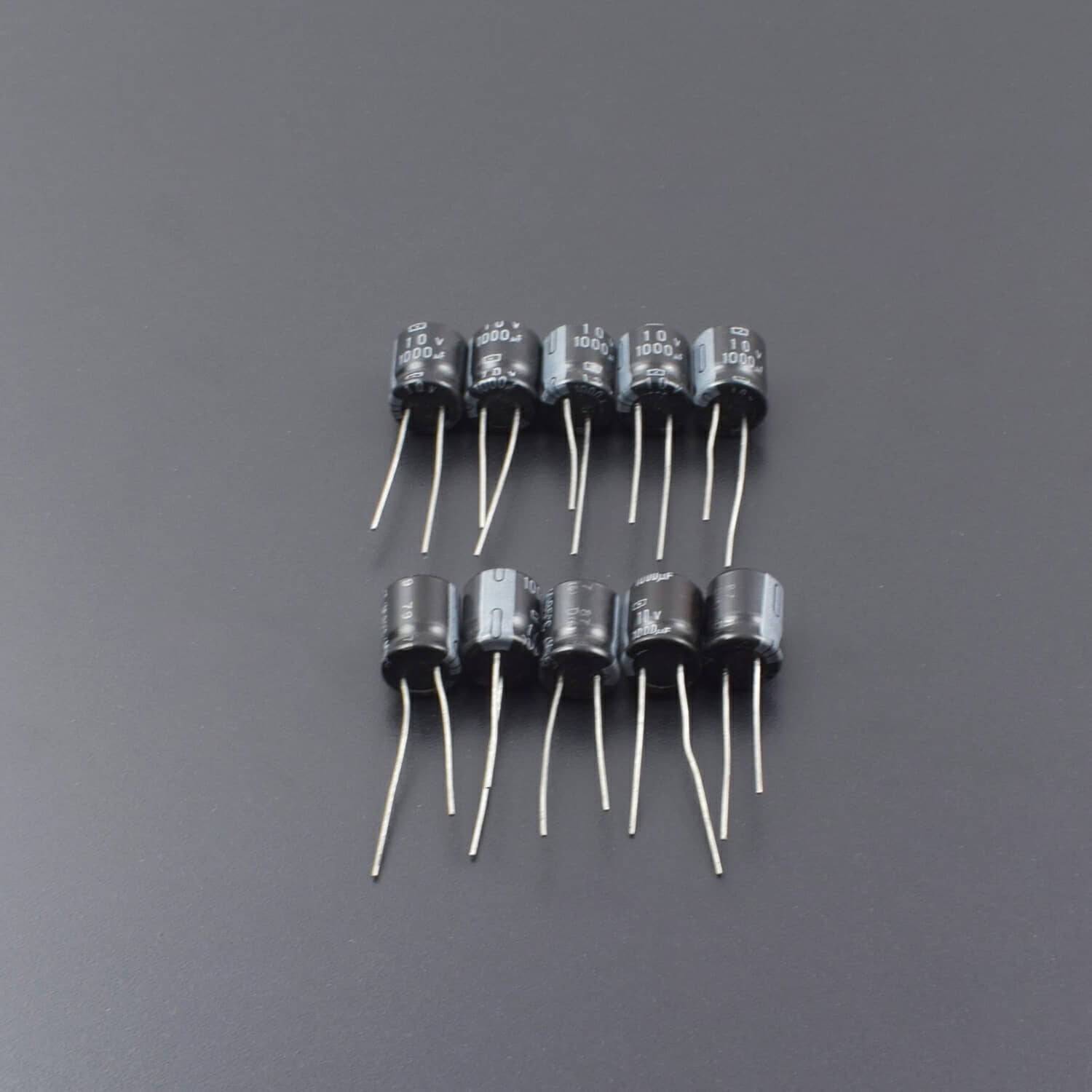 Electrolytic Radial E 1000uF/10V 10x12.5 RM5 105°C-RS2018 - REES52