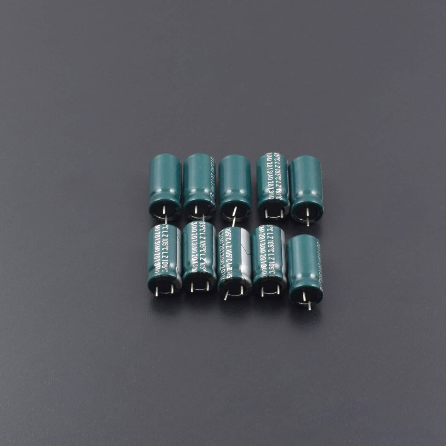 1500uF/6.3V Radial Electrolytic Capacitor - Pack Of 5 -RS2014 - REES52