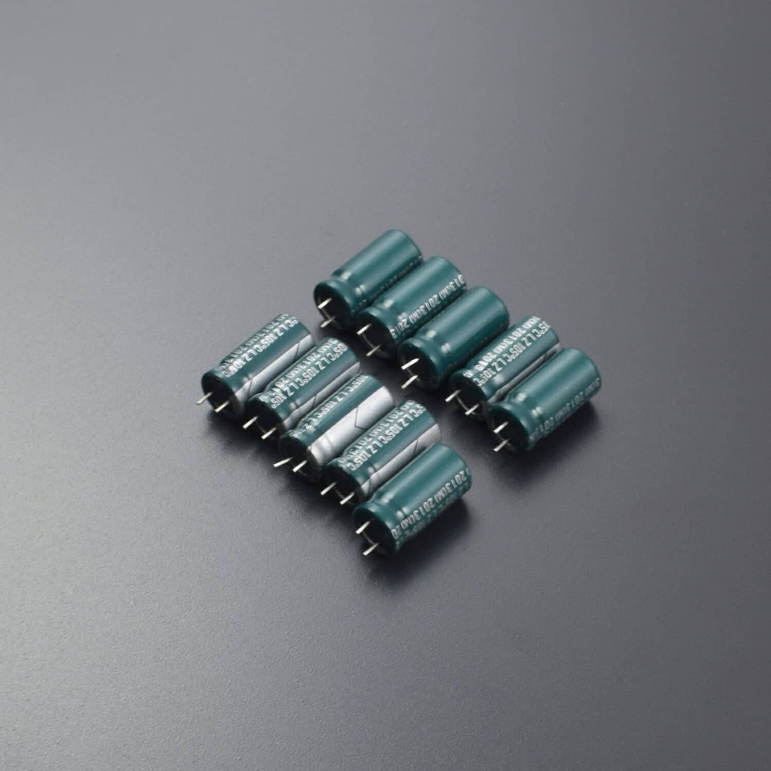 1500uF/6.3V Radial Electrolytic Capacitor - Pack Of 5 -RS2014 - REES52