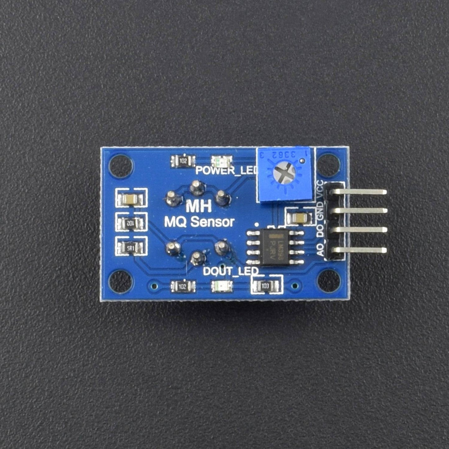 MQ-5 Gas Sensor Module for Combustible Gas Liquefied Gas Methane Propane Butane Leak Detection by Optimus Electric - RS301 - REES52