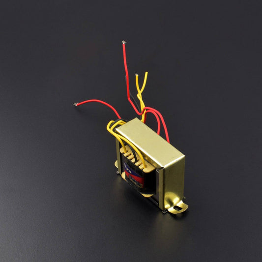 12-0-12 VAC Output Voltage EI Ferrite Core Input 220V 50Hz Vertical Mount Electric Power Transformer 2W -  EK010 - REES52