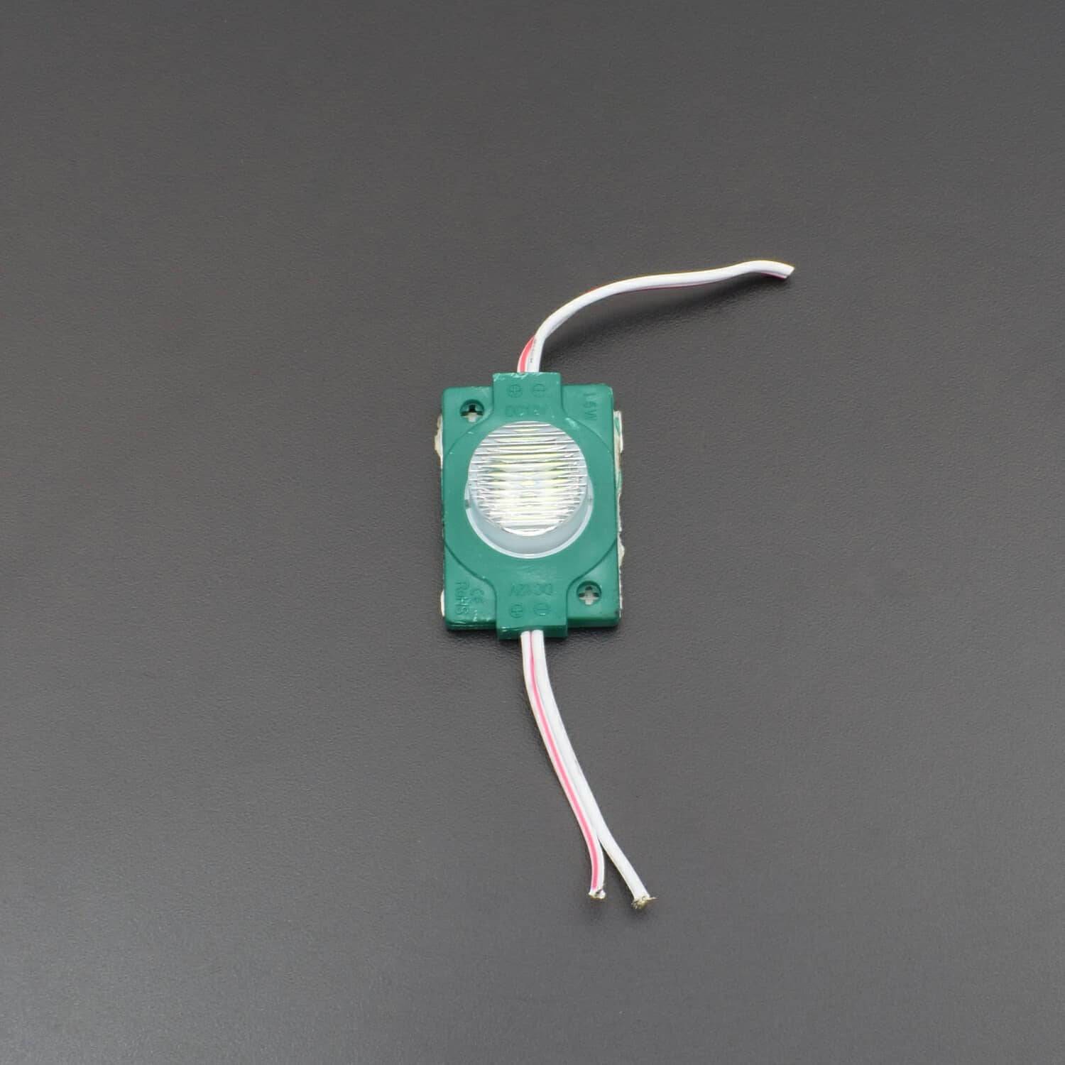 12VDC - GREEN LED ELECTRONIC LIGHT - RS864 - REES52