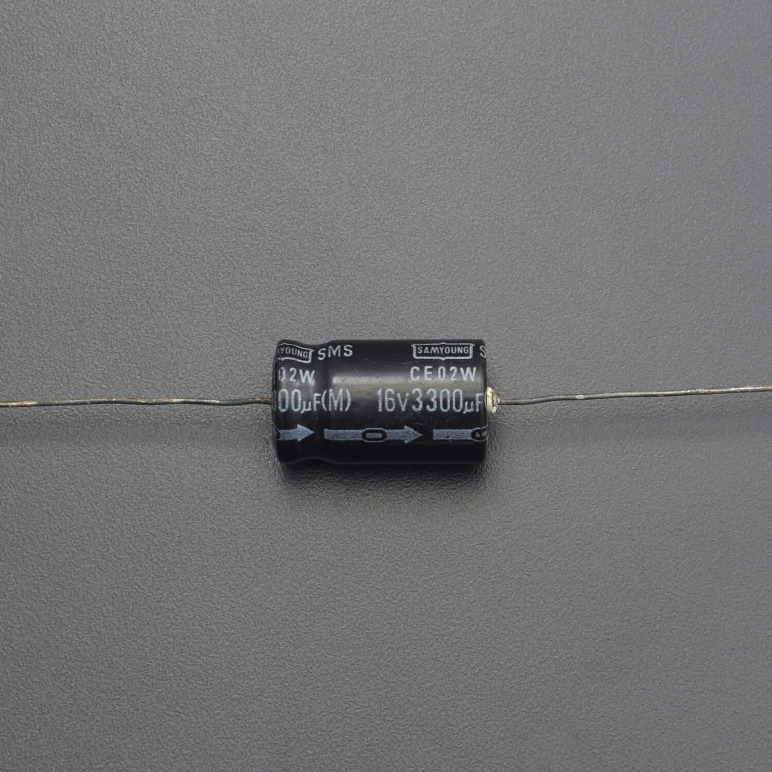 Electrolytic Radial E 3300uF/16V 13x26 RM5 85°C - Pack of 5 - RS2008 - REES52