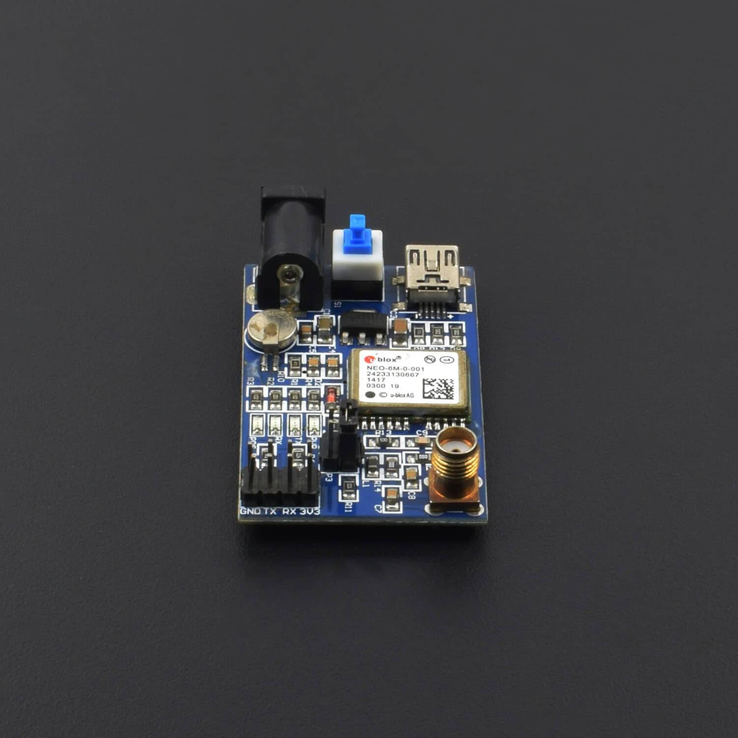 UBLOX NEO - 6M- 0-001 GPS module with GPS active antenna -ML025 - REES52