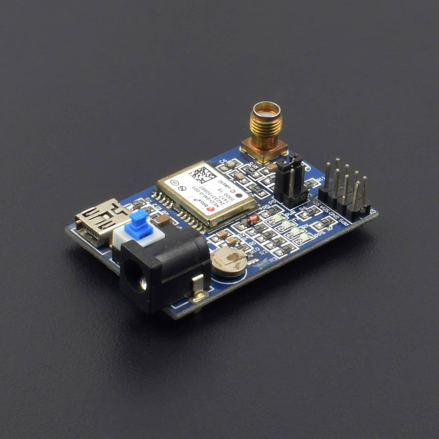 UBLOX NEO - 6M- 0-001 GPS module with GPS active antenna -ML025 - REES52