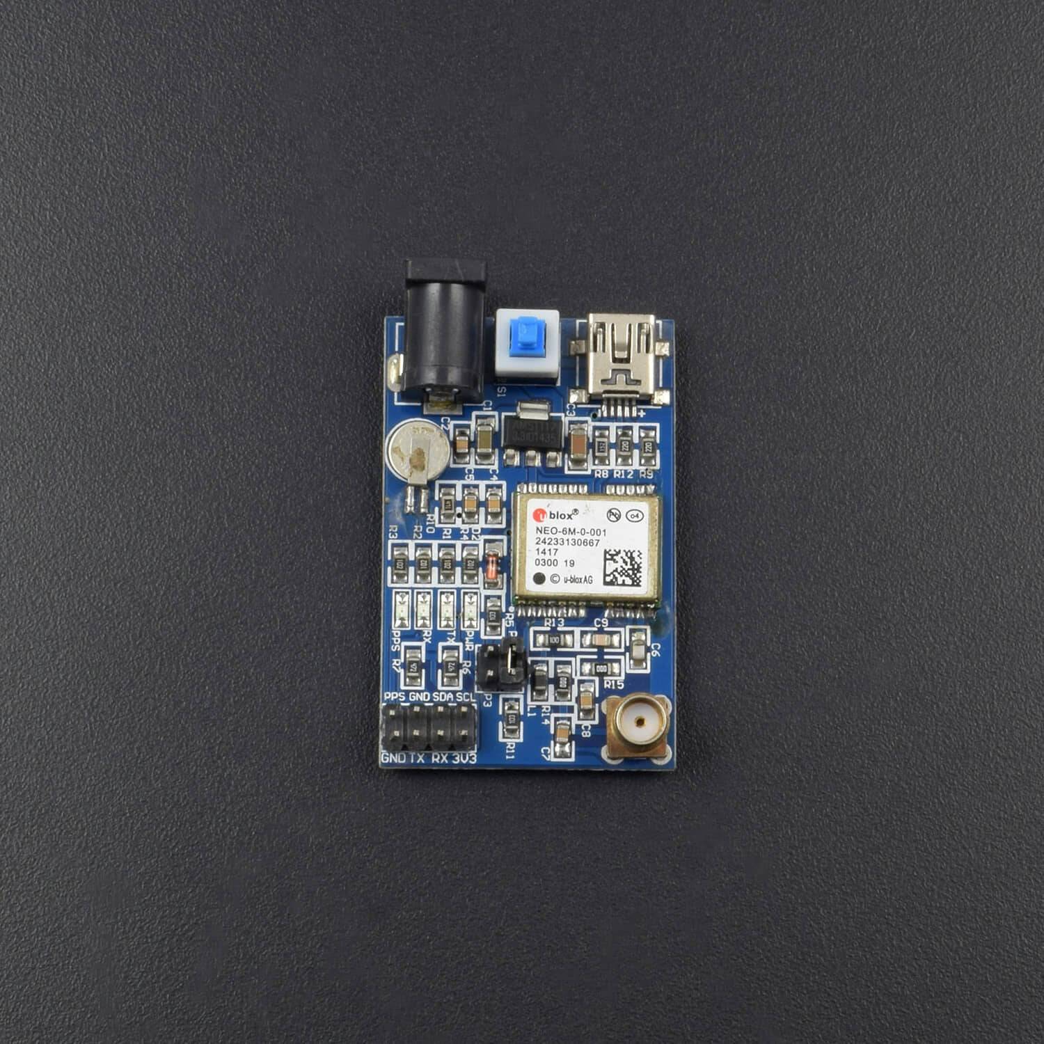 UBLOX NEO - 6M- 0-001 GPS module with GPS active antenna -ML025 - REES52
