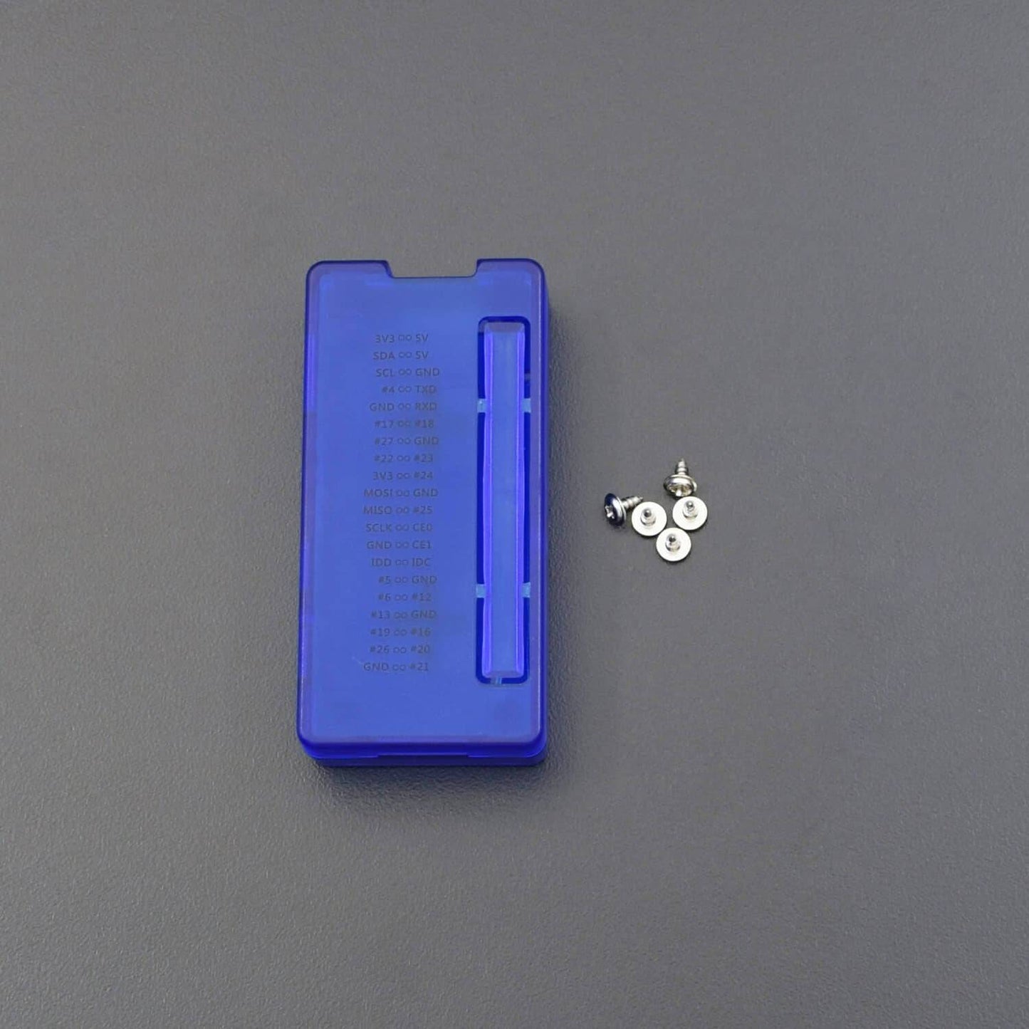 Raspberry Pi Zero Case, Protective ABS Box/Enclosure For Raspberry Pi Zero W (Blue) - RS1720 - REES52