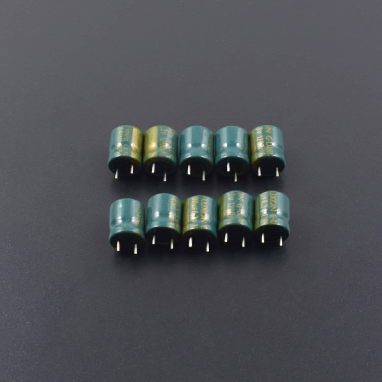 Electrolytic Capacitor, 1200 µF, 6.3 V-Pack of 5 -RS2026 - REES52