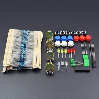 Electronics Component Pack with 30 Kinds Resistance Kit