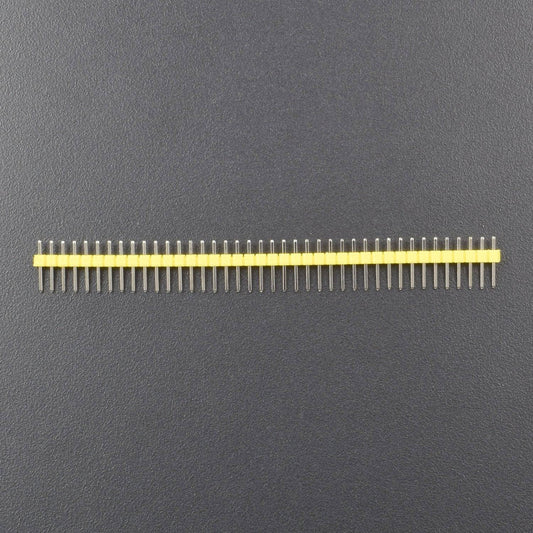2.54mm yellow Single Row Male 1X40 Pin Header Strip -RS292 - REES52