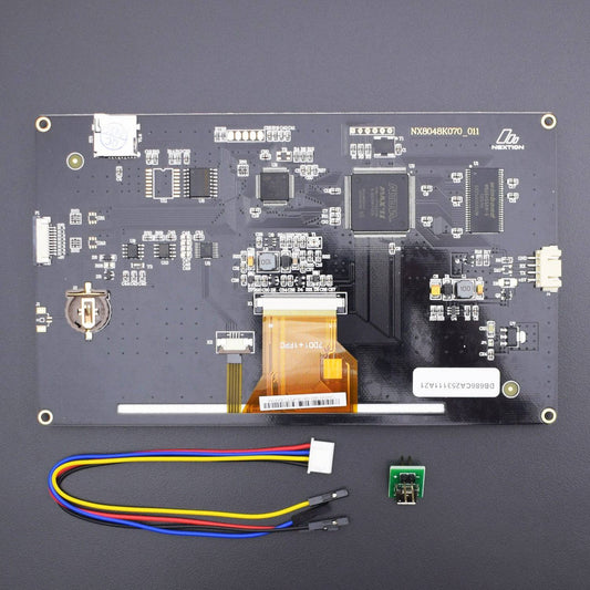 Nextion 7.0'' NX8048T070 7.0inch TFT Resistive Touch Screen Panel 800×480 UART HMI Intelligent LCD Display- RS104 - REES52