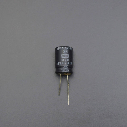 Capacitor 4.7uf 35V 85deg Radial Lead Electrolytic Capacitor - Pack of 5 - RS2094 - REES52