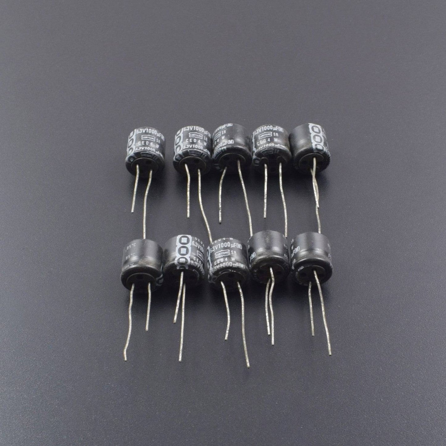 1000uF 6.3V DC Aluminium Electrolytic Capacitor (5 pcs ) - RS2036 - REES52