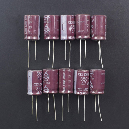 47uF 350V DC Aluminium Electrolytic Capacitor (5 pcs )-RS2046 - REES52