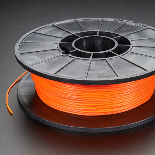 1 KG 1.75mm Luminous Orange PLA Filament for 3D Printers - RS799 - REES52