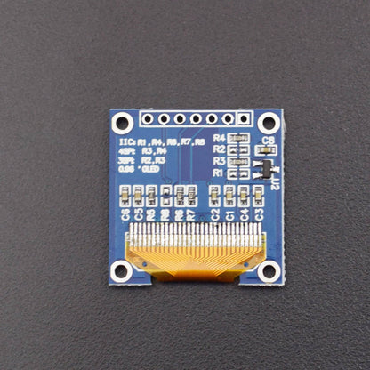 0.96" I2C IIC SPI Serial 128X64 Blue OLED LCD LED Display Module for Arduino-RS1189 - REES52