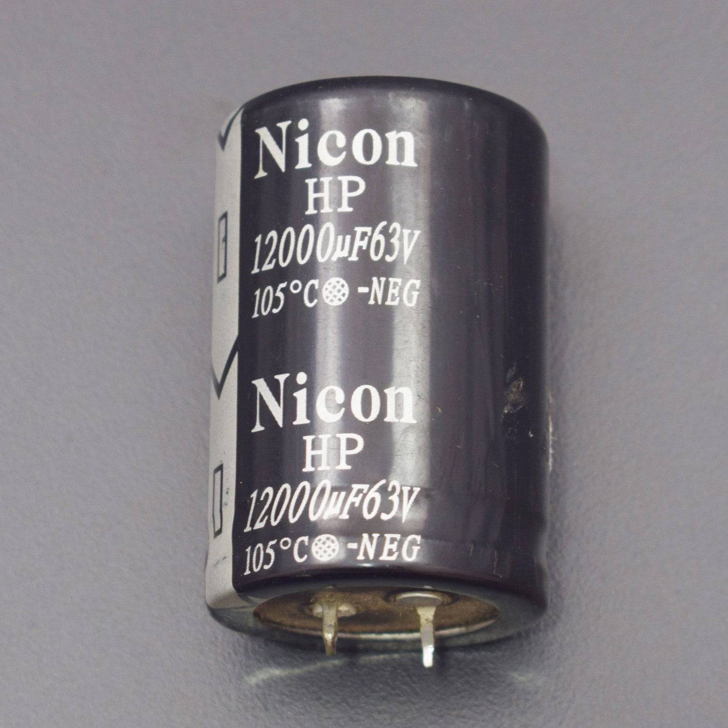12000uF 63V Aluminum Electrolytic Capacitor 105 Degree Celsius Dimension 35x50mm Cylindrical - RS1426 - REES52