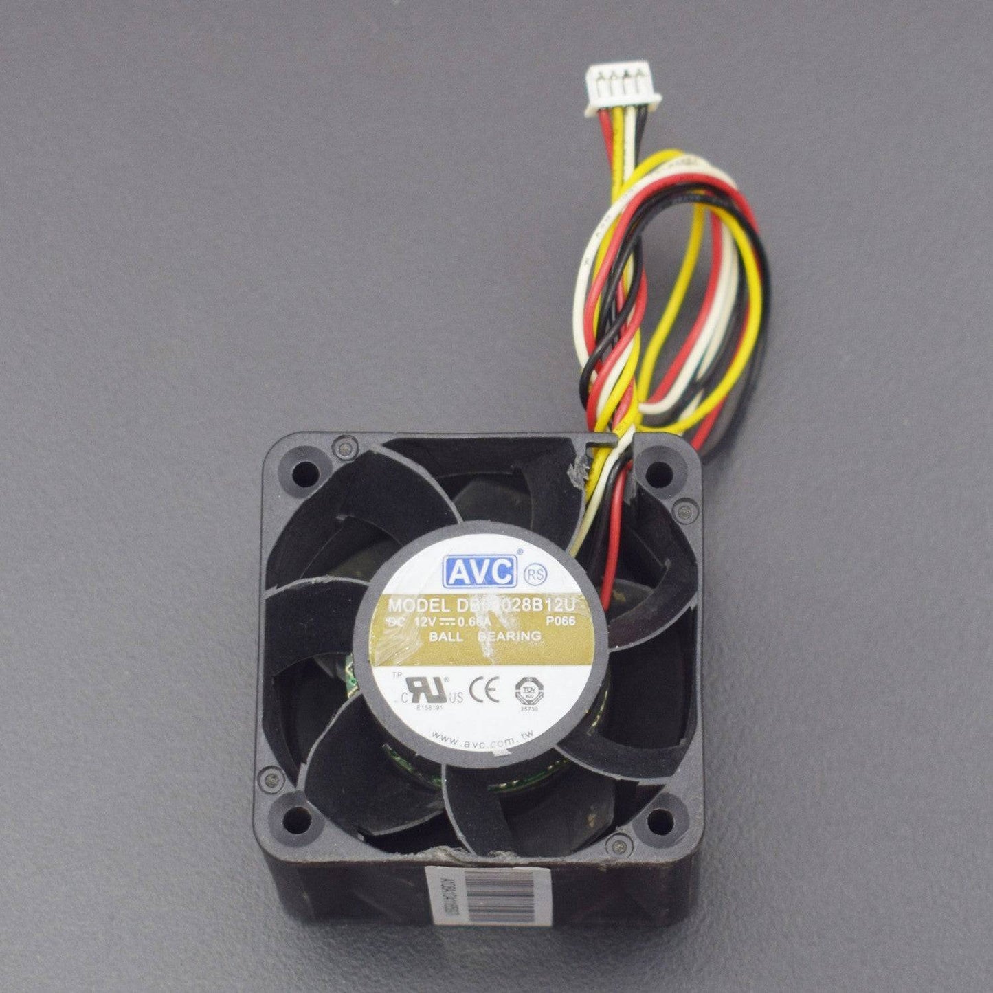 AVC DB04028B12U DC 12V 0.66A Fan 40*40*28mm 5CNGP-RS1371 - REES52