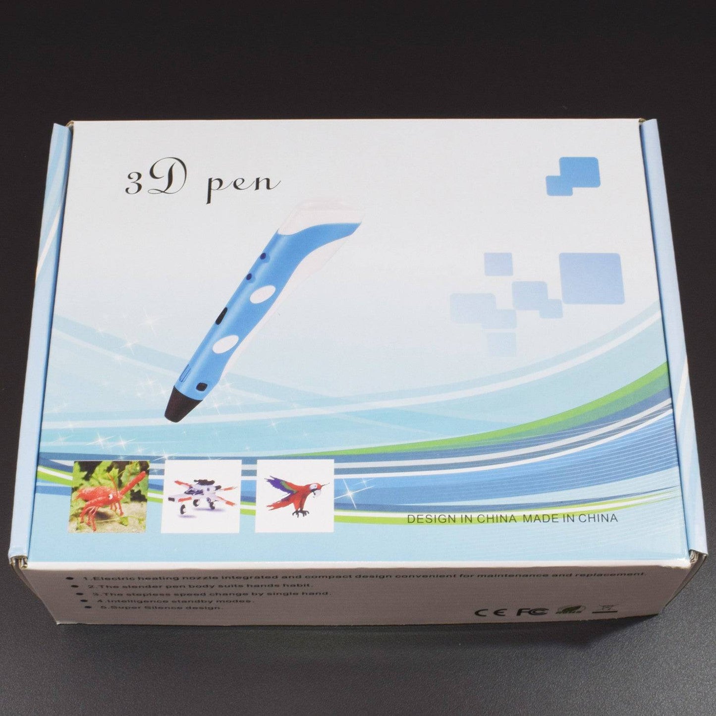 First Generation 3D Pen EU Plug Best Children 3D magic Pen - RS150 - REES52
