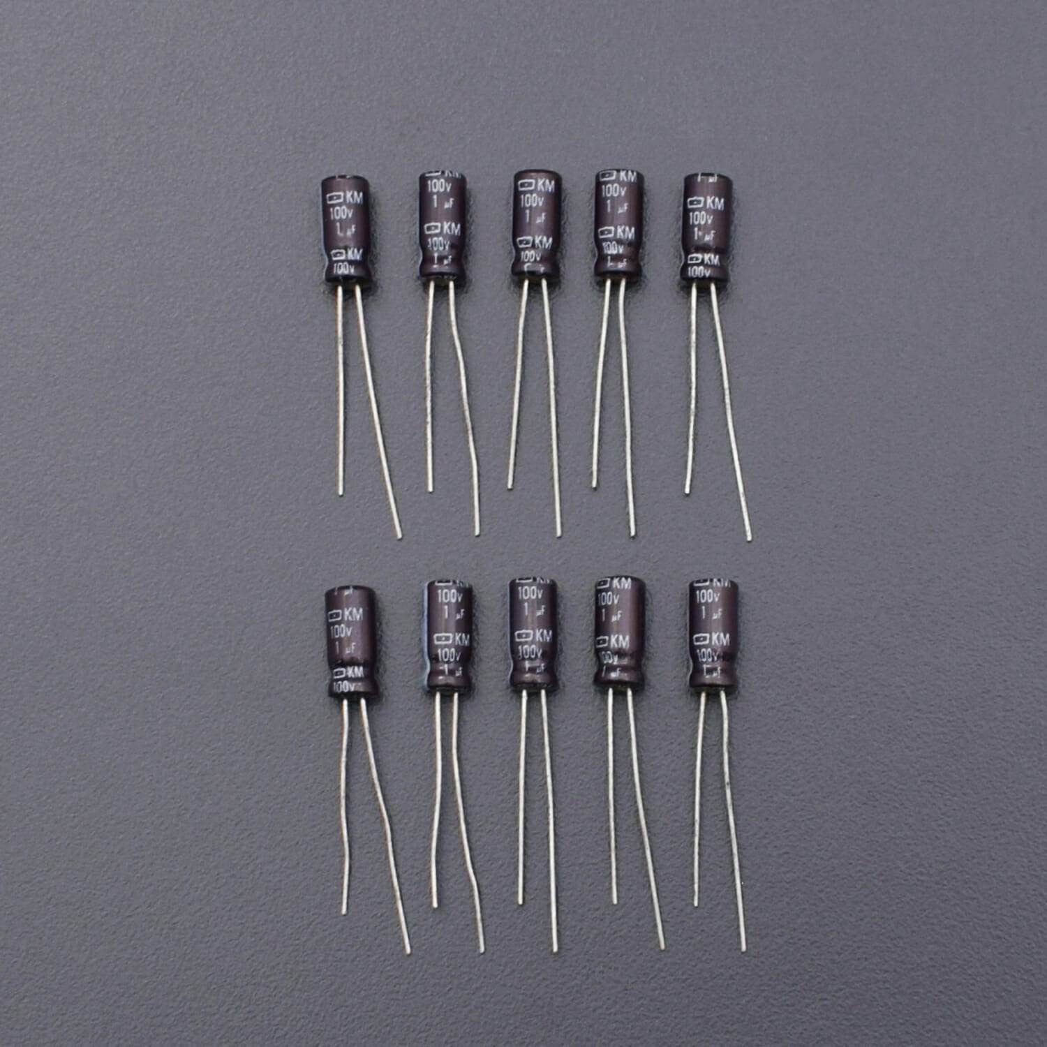 Electrolytic Radial Capacitor 1uF 100V - RS2111 - REES52