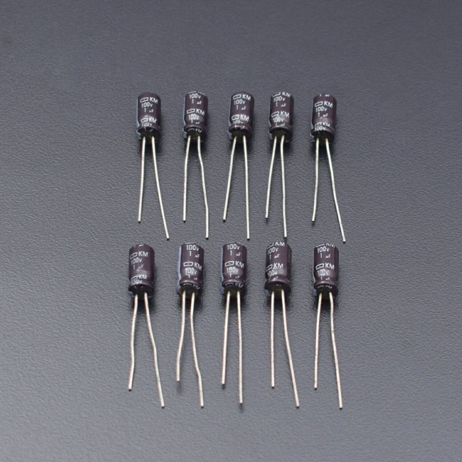 Electrolytic Radial Capacitor 1uF 100V - RS2111 - REES52