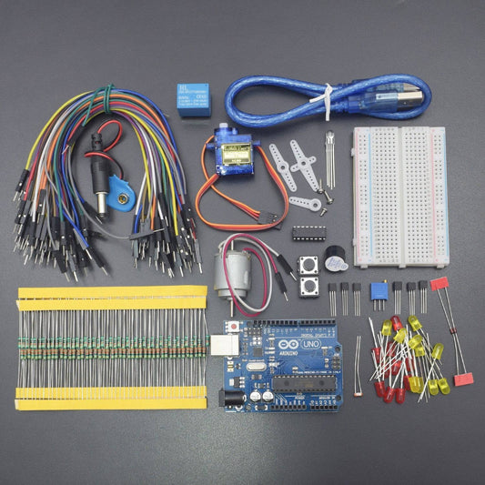 Arduino Uno 3 Ultimate Starter Kit Includes 12 Circuit Learning Guide -KT1050 - REES52