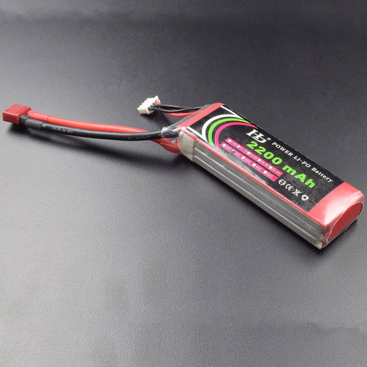 11.1V 2200mAh Lipo Battery 3S 25C Lithium Polymer Battery