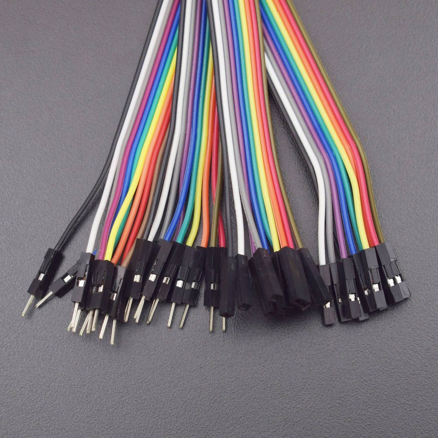 30 Pieces Jumper Wire Set, 10 Male to Male + 10 Female to Female + 10 Male to Female - LD994 - REES52