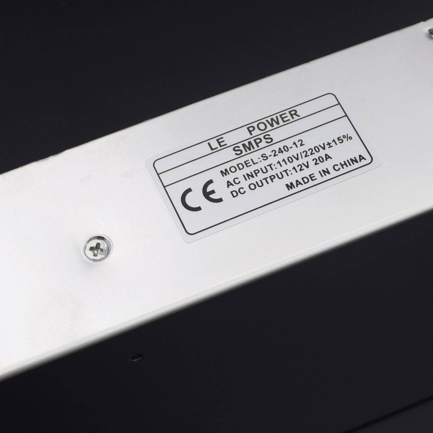 12V 20A SMPS - 240W - DC Metal Power Supply - Non Water Proof - RS2245 - REES52