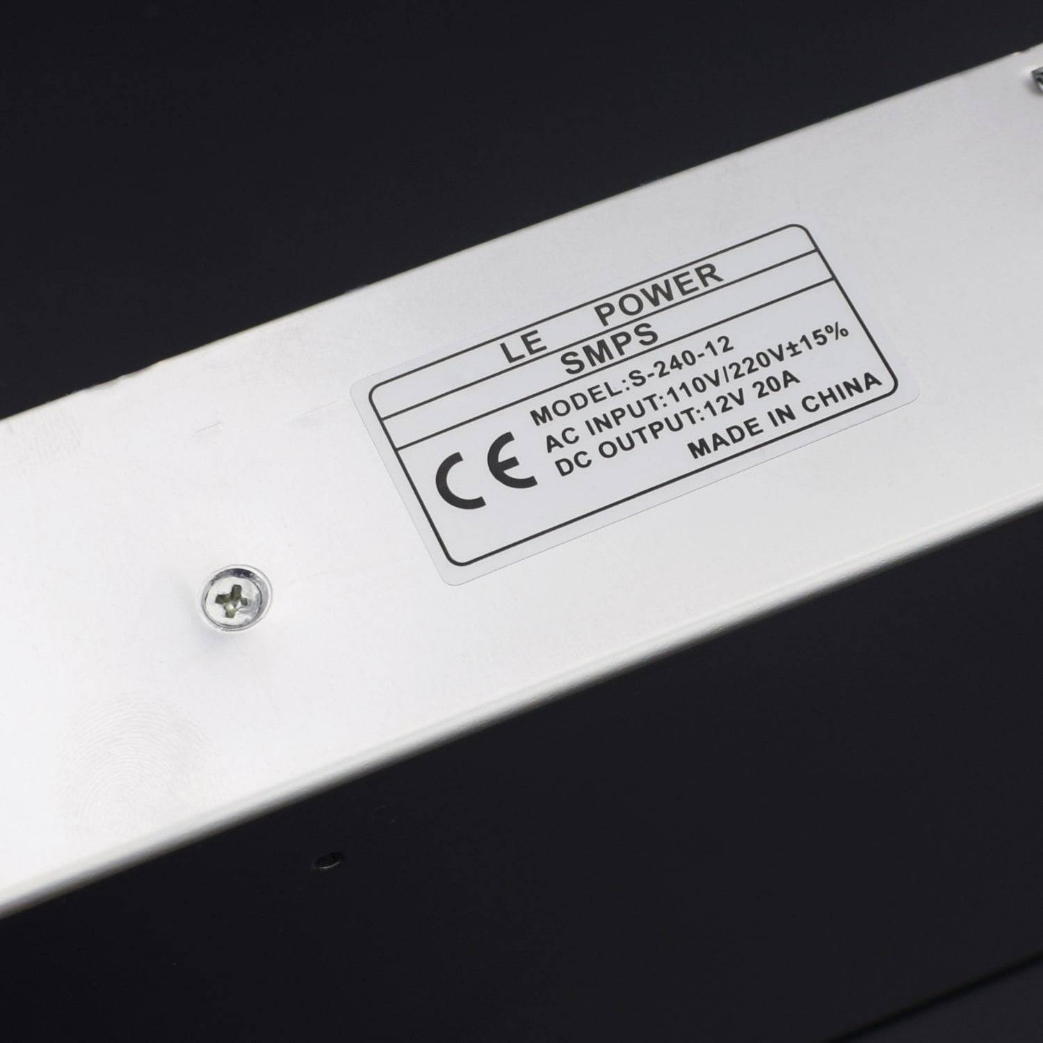12V 20A SMPS - 240W - DC Metal Power Supply - Non Water Proof - RS2245 - REES52