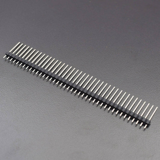 2.54 mm Pitch 40-Pin Single Row Straight Connector Long Pin Header Strip For Arduino Prototype Shield - RS2359 - REES52
