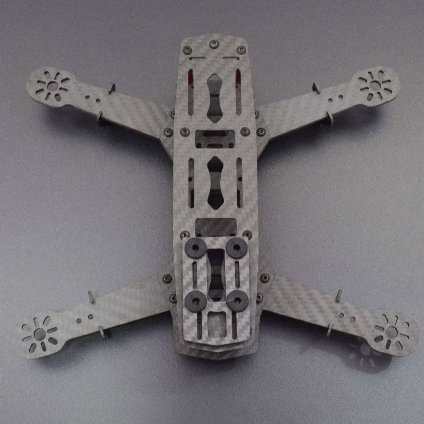 Mini 250 Carbon Fiber RC Drone Quadcopter 4-Axis Aircraft Frame Kit FPV Unassembled QAV250 - QC118( RS3336 ) - REES52