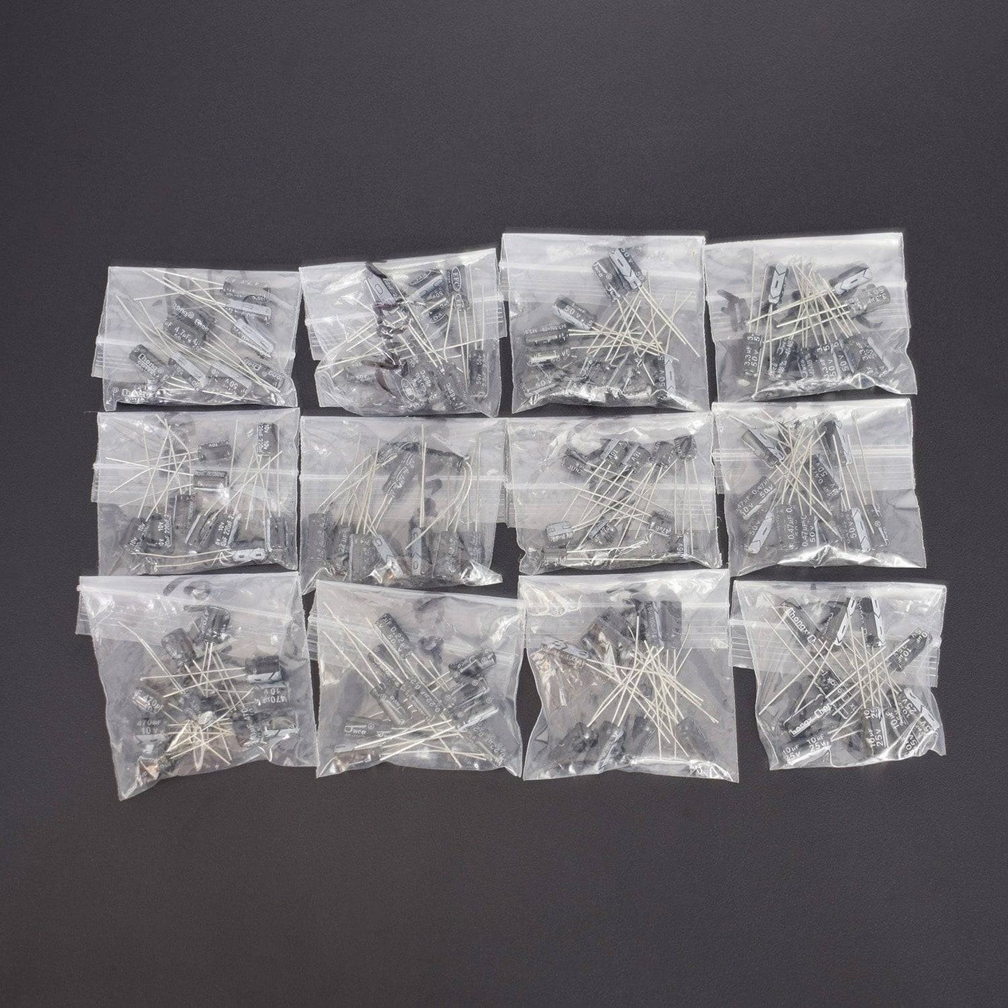 12values 120pcs,0.22UF-470UF Aluminum electrolytic capacitors Kit - AC107 - REES52