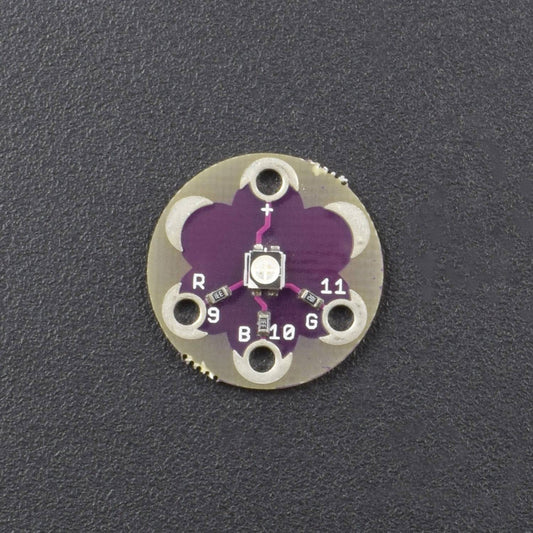 LilyPad Tri-Color LED RGB Module For arduino LilyPad LED Module Tri-color -NA209 - REES52