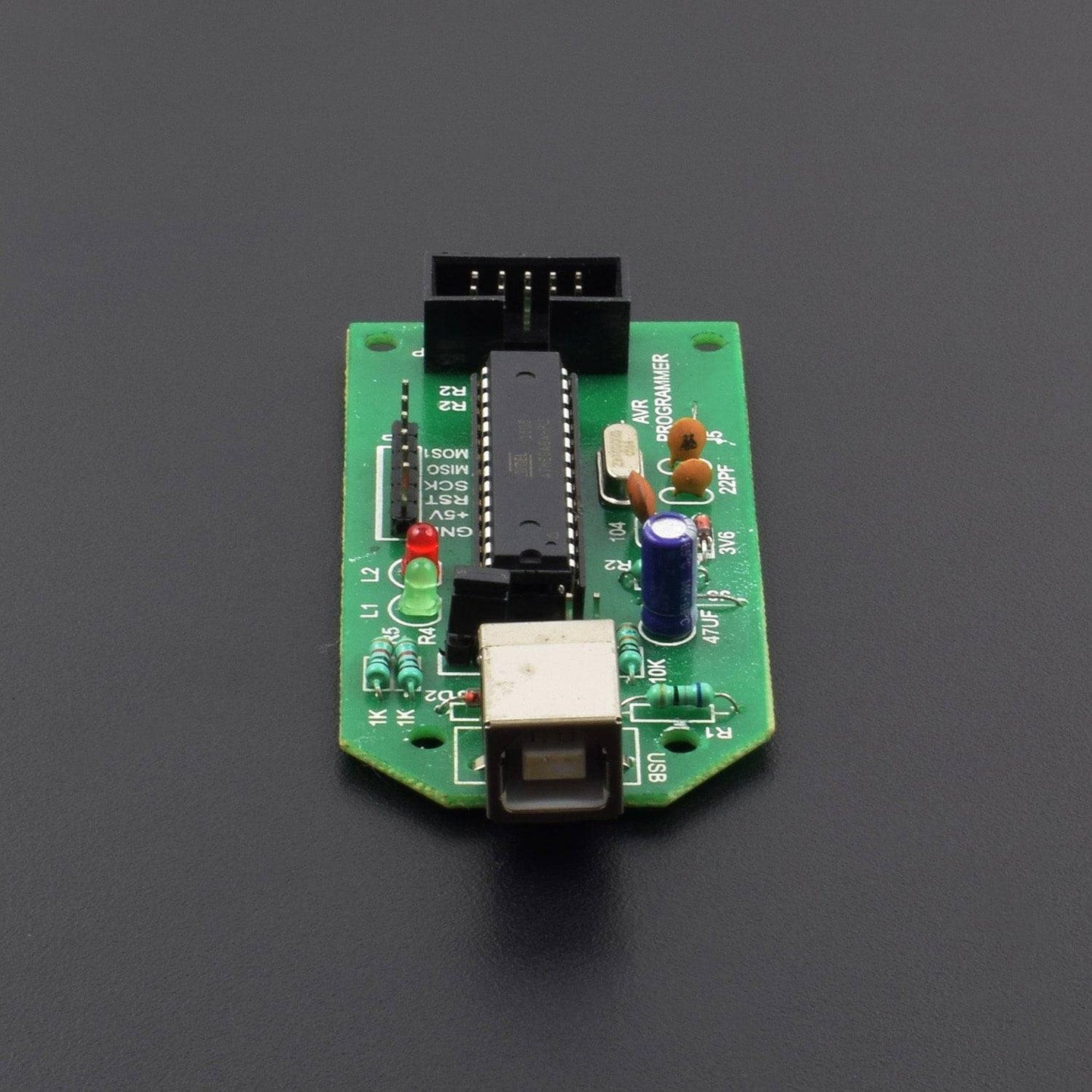 ATMEL 8051 AVR USB ISP Programmer Support AT89S51,AT89S52,AT89Sxx,ATMEL ATmega ,ATtiny Microcontrollers - RC240 - REES52