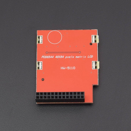 Mini 1.6 inch RPI PCD8544 Shield V3.0 CPU Info Pixel Matrix LCD with Backlight for Raspberry Pi 3 84x48 Resolution - RS440 - REES52