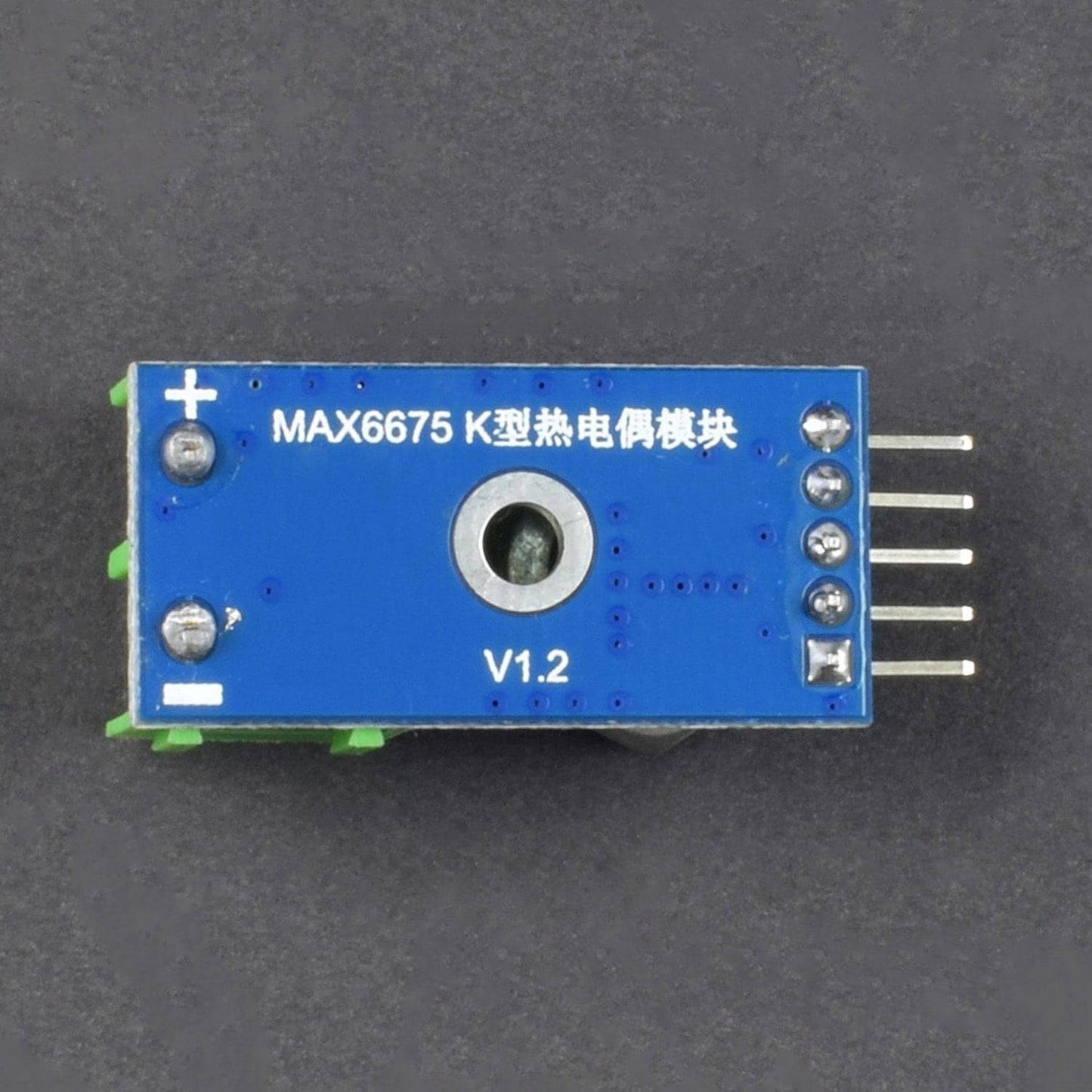 MAX6675 Module + Type K Thermocouple Temperature Sensor 0~1024'C Temperature Testing Range for Arduino Raspberry Pi  - RS070 - REES52