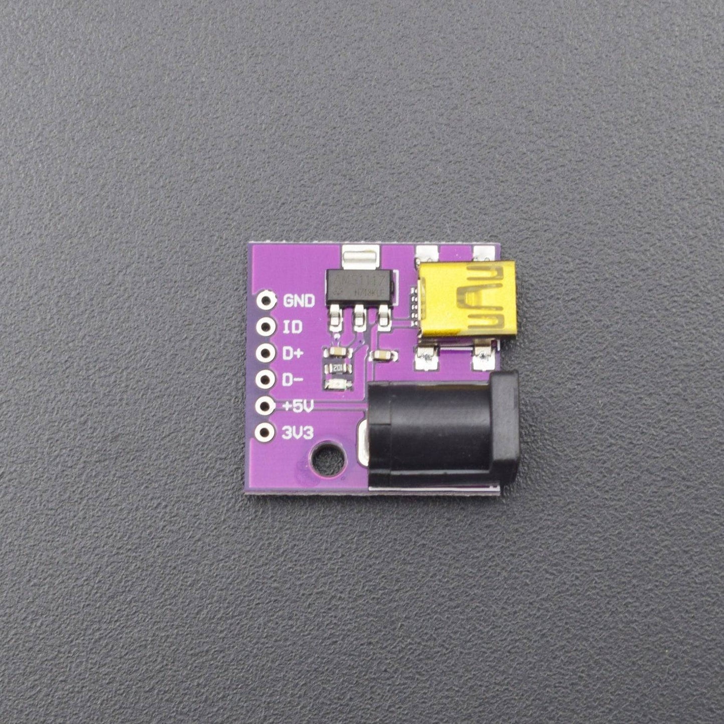 CJMCU- Mini USB 5V/3.3V DC Power Supply Socket Board AMS1117-3.3V - RS1929 - REES52