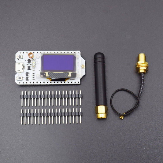 0.96 OLED Display ESP32 ESP-32S WIFI BT Lora Module Board Antenna Transceiver for Arduino - RS1159 - REES52