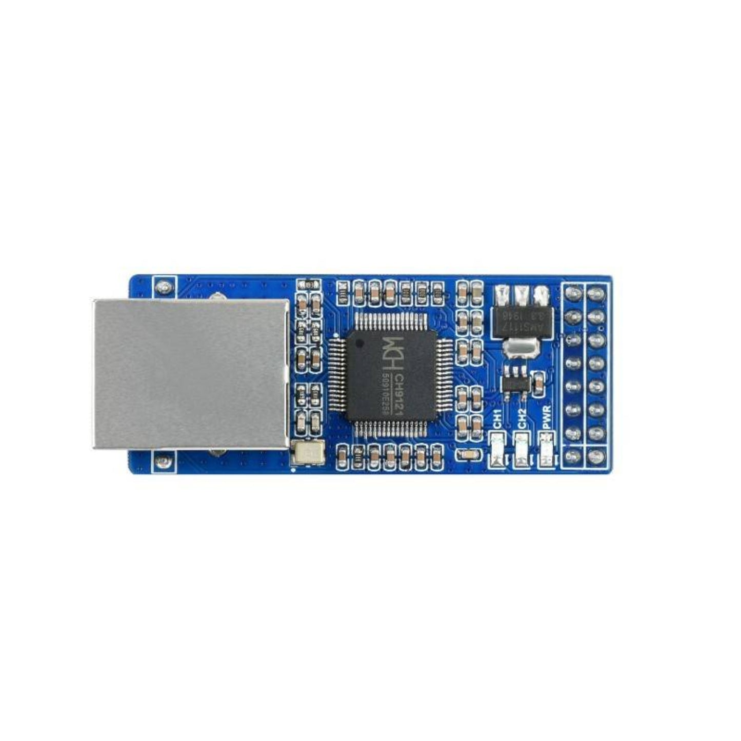Waveshare 2-CH UART To Ethernet Converter, Serial Port Transparent Transmission Module - RS2415 - REES52
