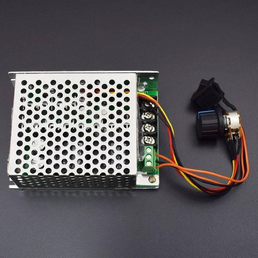 DC Speed Controller 10-50V 40A PWM Motor Speed Regulator Module Board with Adjustment CW/CCW Potentiometer Switch - RS1078 - REES52