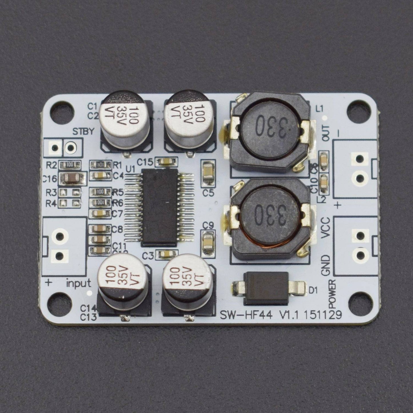 TPA3110 PBTL Mono Digital Amplifier Board AMP Module 1x30W Power AMP DC 8-26V -Digital Amplifier- RS1207 - REES52