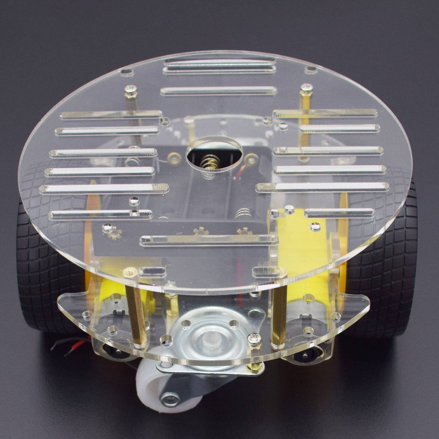 Smart car chassis 2wd / robot tracing strong magnetic motor car rt-4 / avoidance car with code disk for arduino - RS436 - REES52