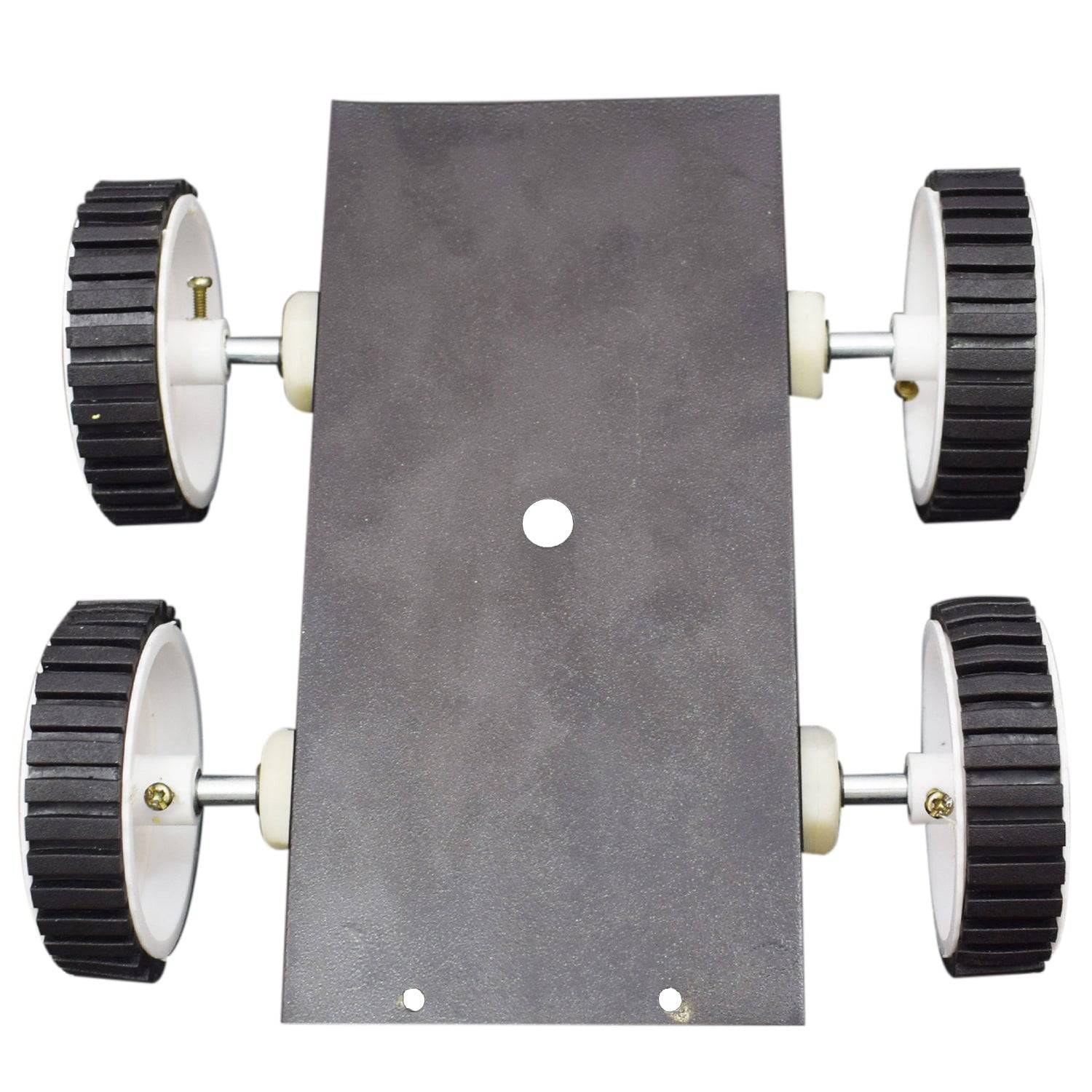 4 Wheel Robotic Platform DIY with DC gear motor, Chassis With Wheels - RS1056 - REES52