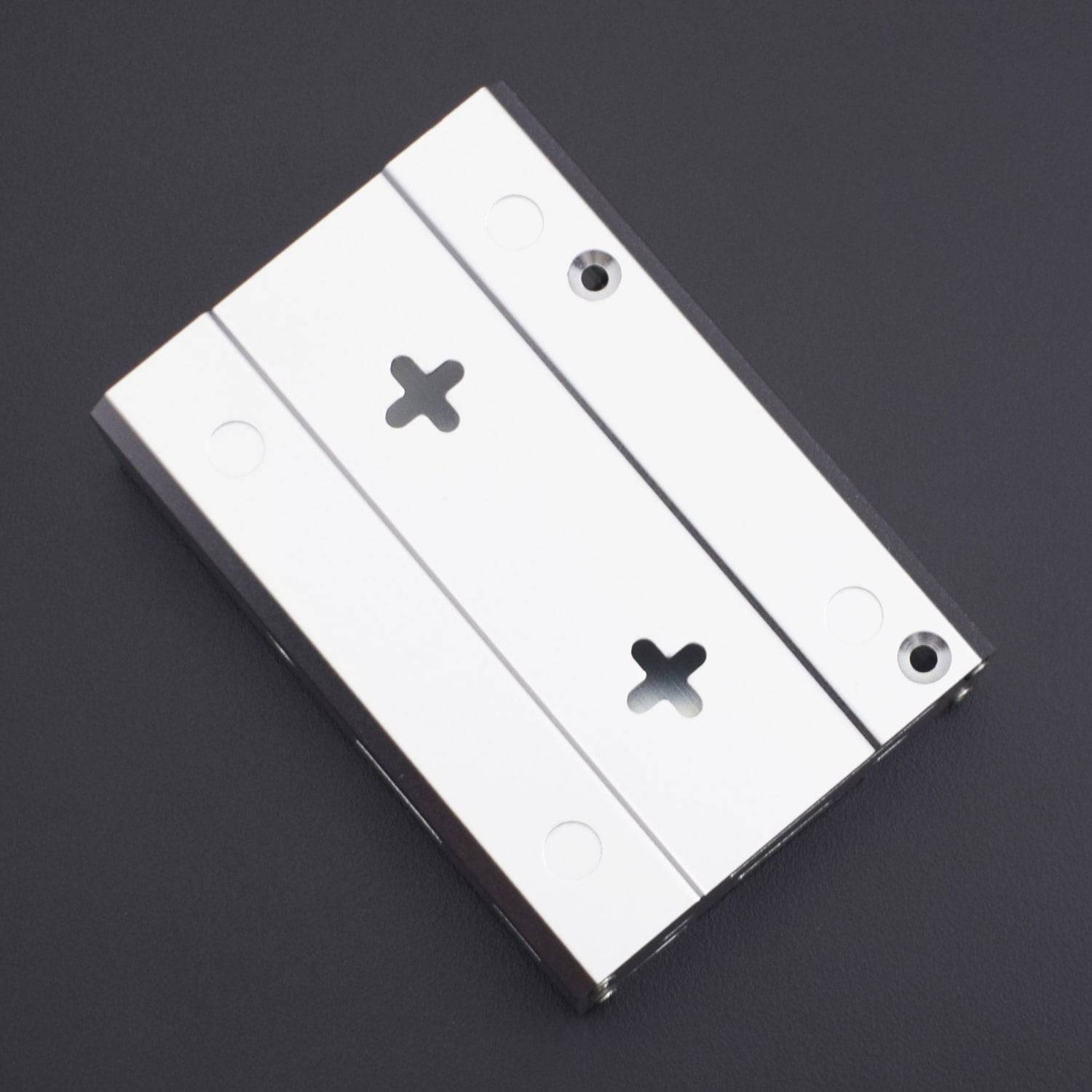 Premium Aluminum Alloy Metal Case for Raspberry Pi 3 B/2 Model B & B+Silver - RS1017 - REES52