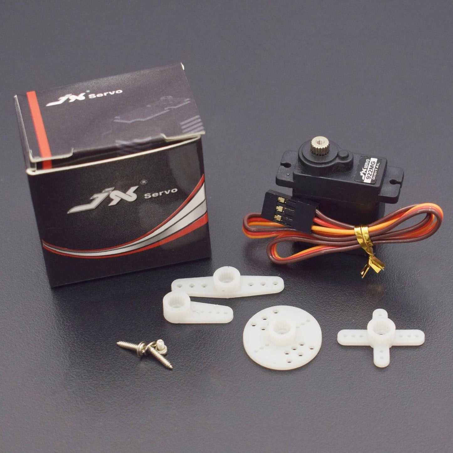 PDI-922MG 4.8V-6V 2.0KG Digital Metal Gear Servo Metal Aluminum Case for 450 RC Airplane Helicopter RC Car 1/18 - RS1342 - REES52